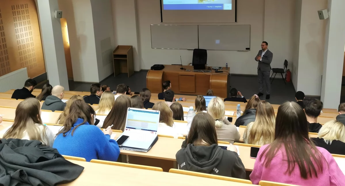 Inwestor z Torunia wystąpił na UMK. Jego firma ma wejść na giełdę w tym roku