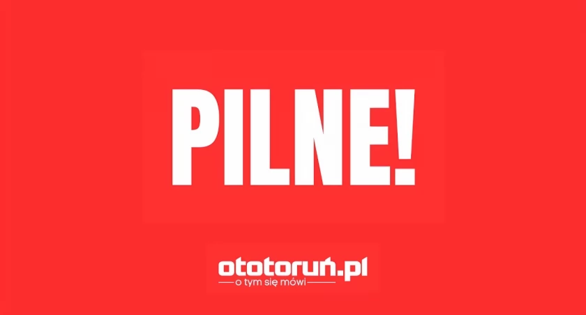 Śmiertelny wypadek pod Toruniem. Trwa akcja z udziałem służb