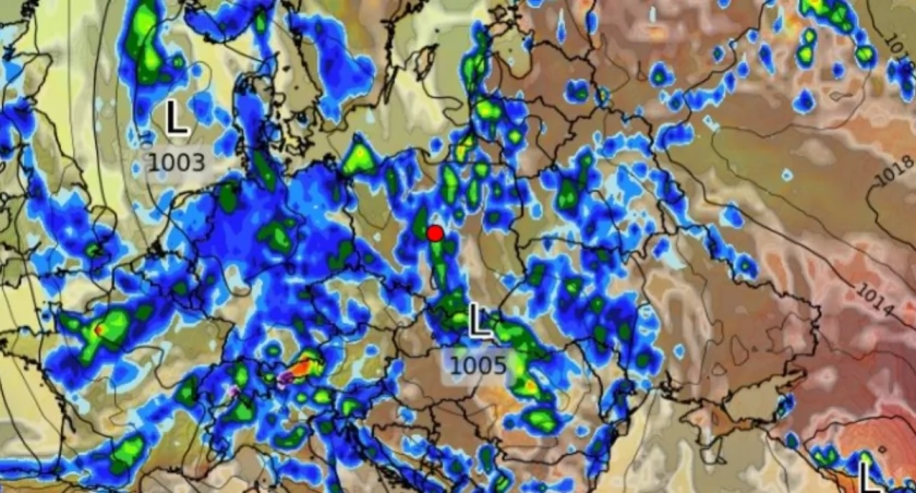 Duże zmiany w pogodzie. Nagły spadek temperatury w Toruniu