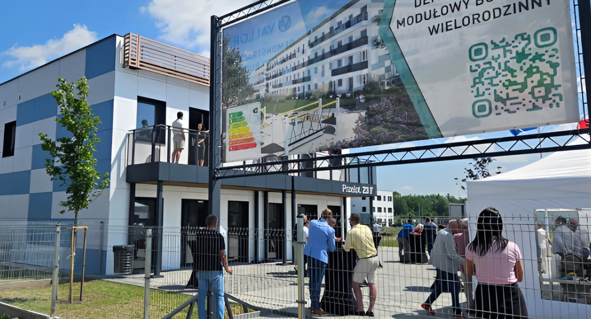 Vallor wybudował w Toruniu wielorodzinny budynek modułowy w technologii pasywnej