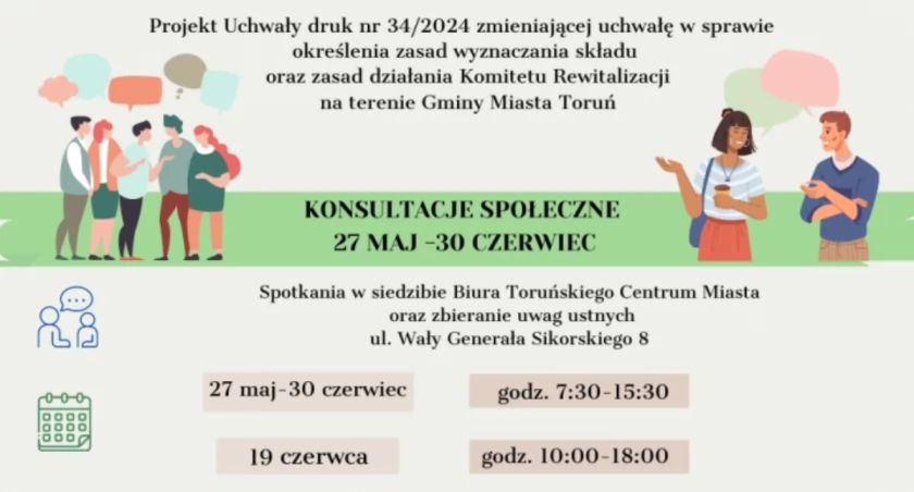 Konsultacje dotyczące Komitetu Rewitalizacji