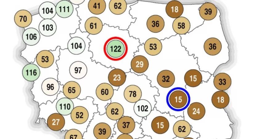 Zaskakujące wyniki pomiarów. Toruń z najwyższą w kraju anomalią