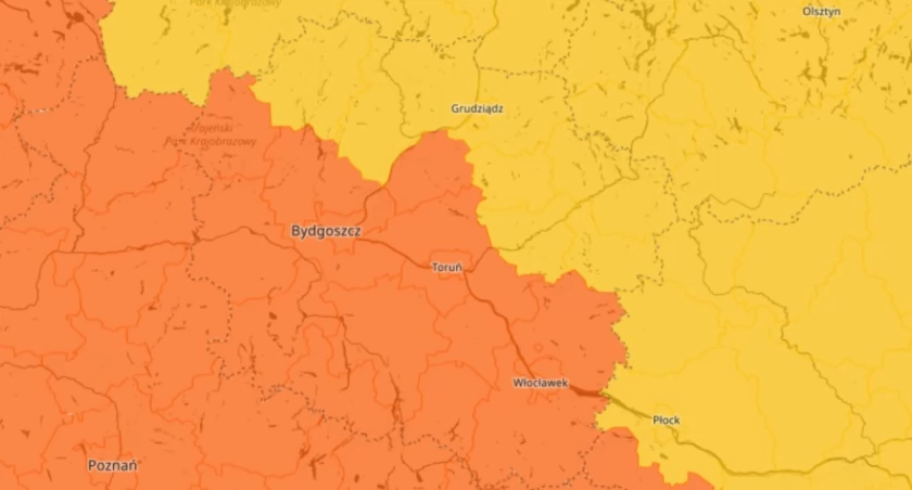 Niepokojąca prognoza IMGW. Do Torunia nadciąga potężna wichura