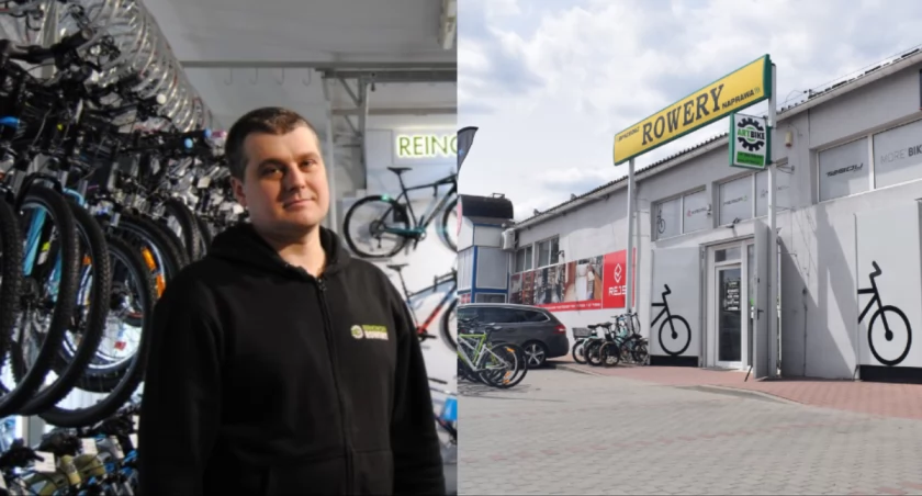 Salon rowerowy w Toruniu działa od 20 lat. „Zaczynaliśmy w małym garażu”