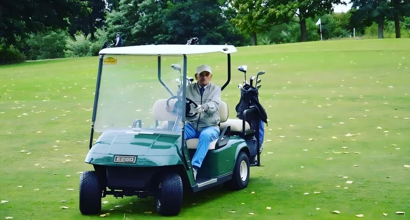 W Toruniu gra najstarszy golfista w Europie. Pan Czesław to prawdziwa legenda