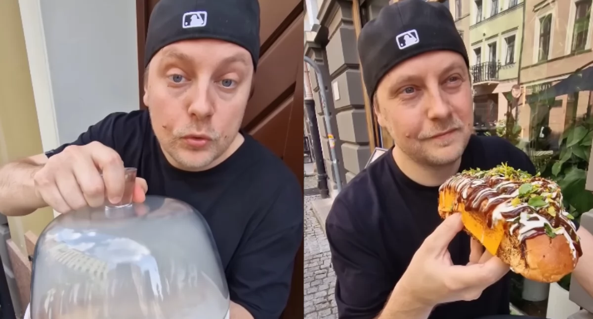 W Toruniu można kupić najdroższego hot-doga w Polsce. „Bestia ukryta w dymie” 