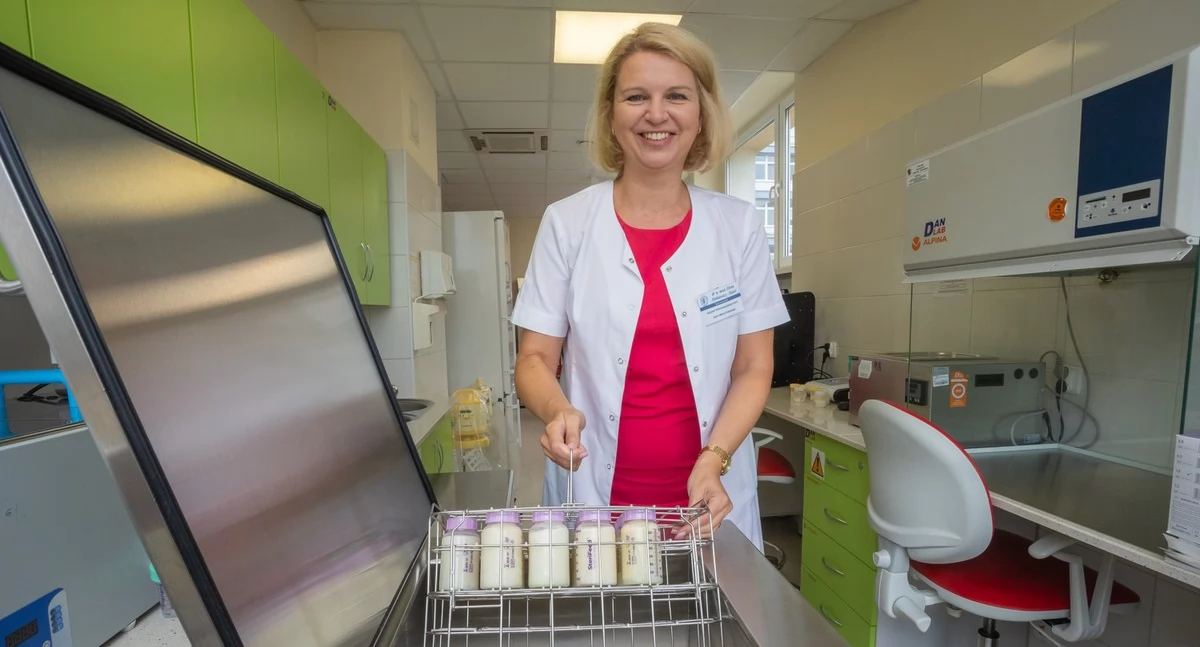 W Toruniu działa Bank Mleka Kobiecego, który produkuje lekarstwo dla dzieci
