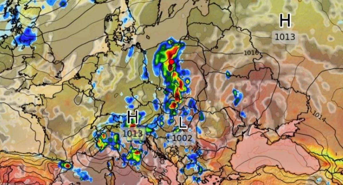 Do Polski zbliża się Maschal. Antycyklon całkowicie zdominuje pogodę w Toruniu
