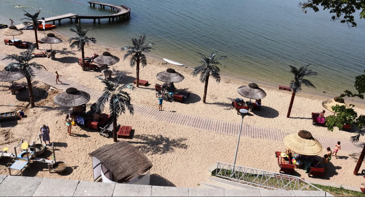 Hawaje w zasięgu ręki. Pół godziny drogi od Torunia działa plaża z palmami 
