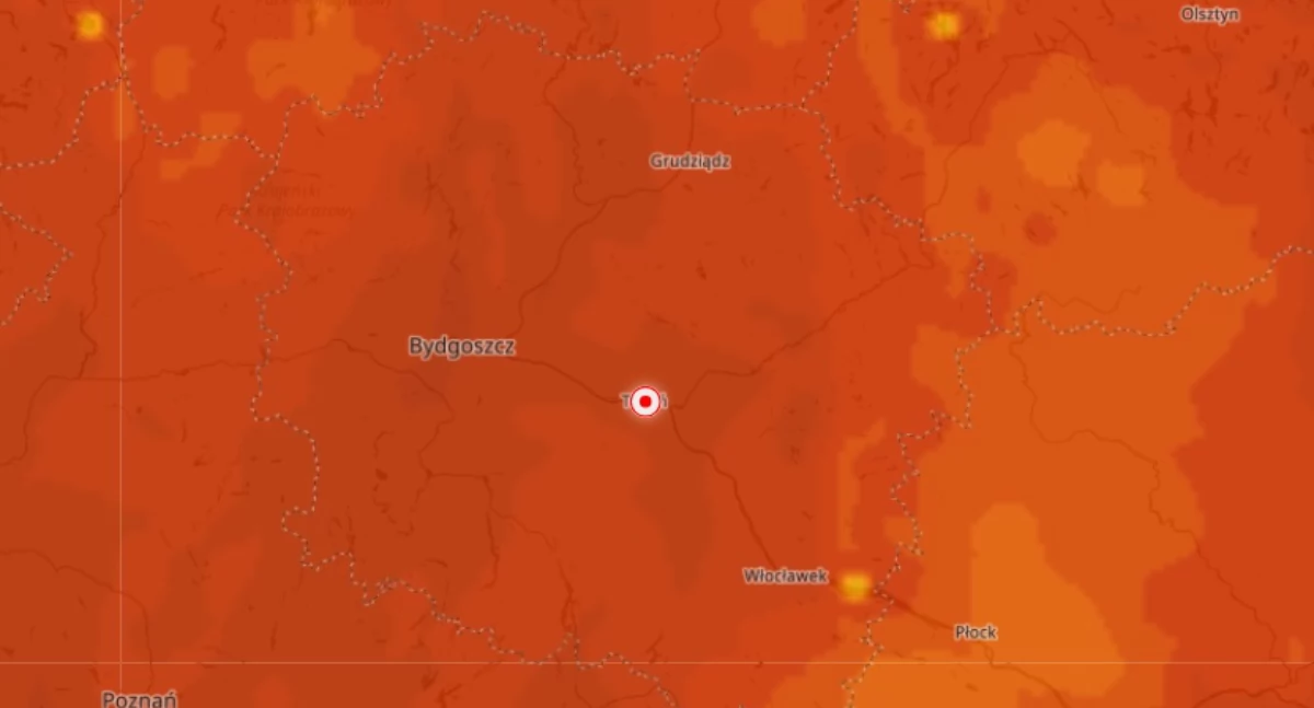 IMGW ostrzega mieszkańców Torunia. Wydano podwójny ALERT