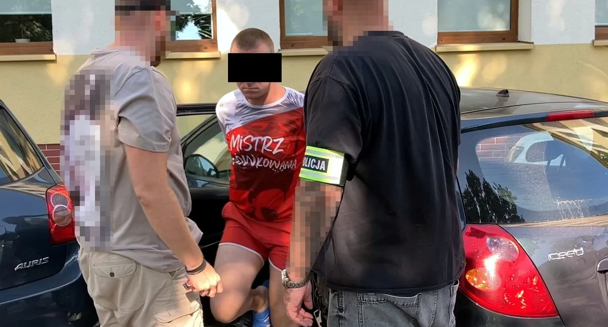 Brutalne pobicie w centrum Torunia. Mistrz główkowania zatrzymany w klapkach 