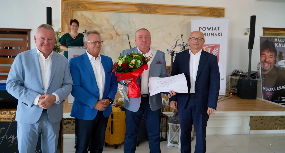 Oto Sołtys Roku w powiecie. Rządzi pod Toruniem od ponad 20 lat