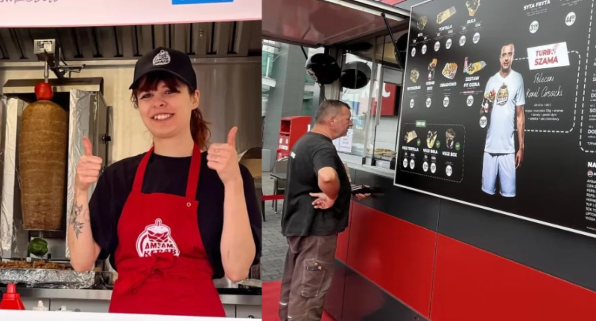Kebab Kamila Grosickiego został oficjalnie otwarty w Toruniu