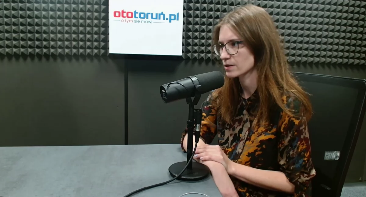 Weronika Mazurkiewicz-Opielińska - koordynuje Obywatelski Monitoring Sądów w Toruniu