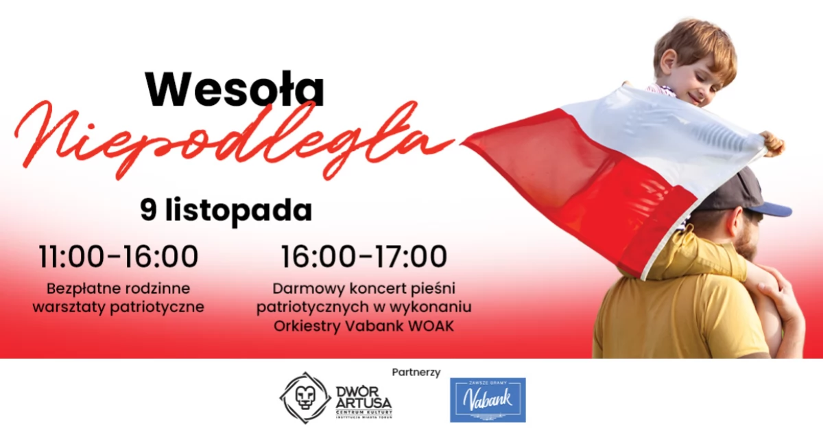 W CH Toruń Plaza odbędzie się koncert pieśni patriotycznych. Wstęp jest bezpłatny 