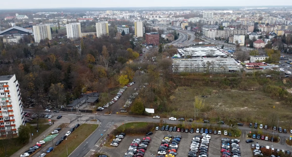 Tu powstanie Nowe Centrum Torunia. Teraz to czarna plama na mapie