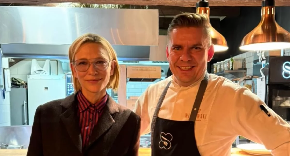 Wyróżnienie dla restauracji w centrum Torunia. To tu wybrała się Cate Blanchett