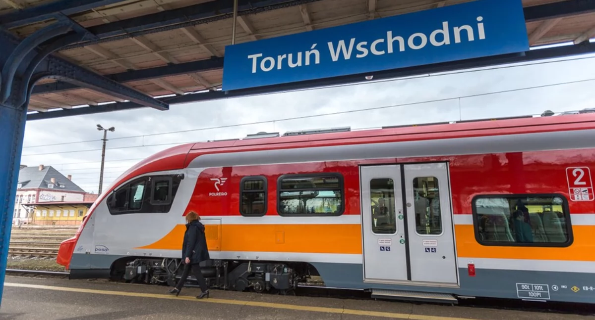 W Toruniu zostaną uruchomione pociągi z okazji Sylwestra z Polsatem