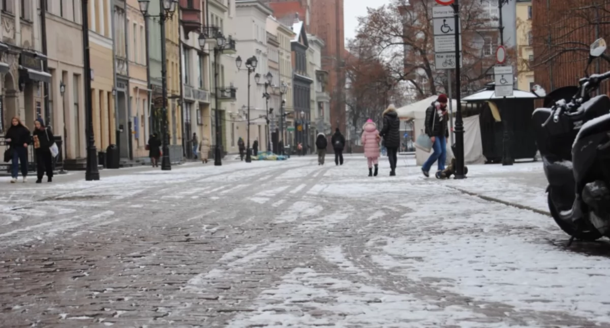 Zima wraca do Torunia. Wieczorem zaatakuje niż Wilhelmine