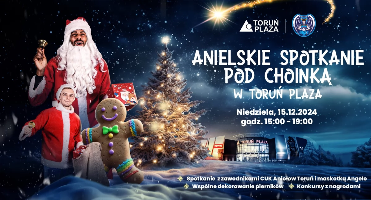 W CH Toruń Plaza odbędzie się świąteczne spotkanie z Aniołami Toruń