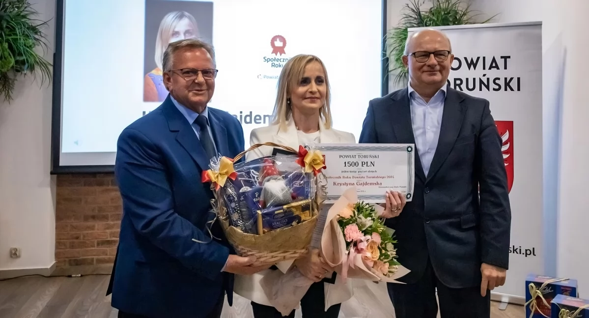 Oto Społecznik Roku Powiatu Toruńskiego 2024