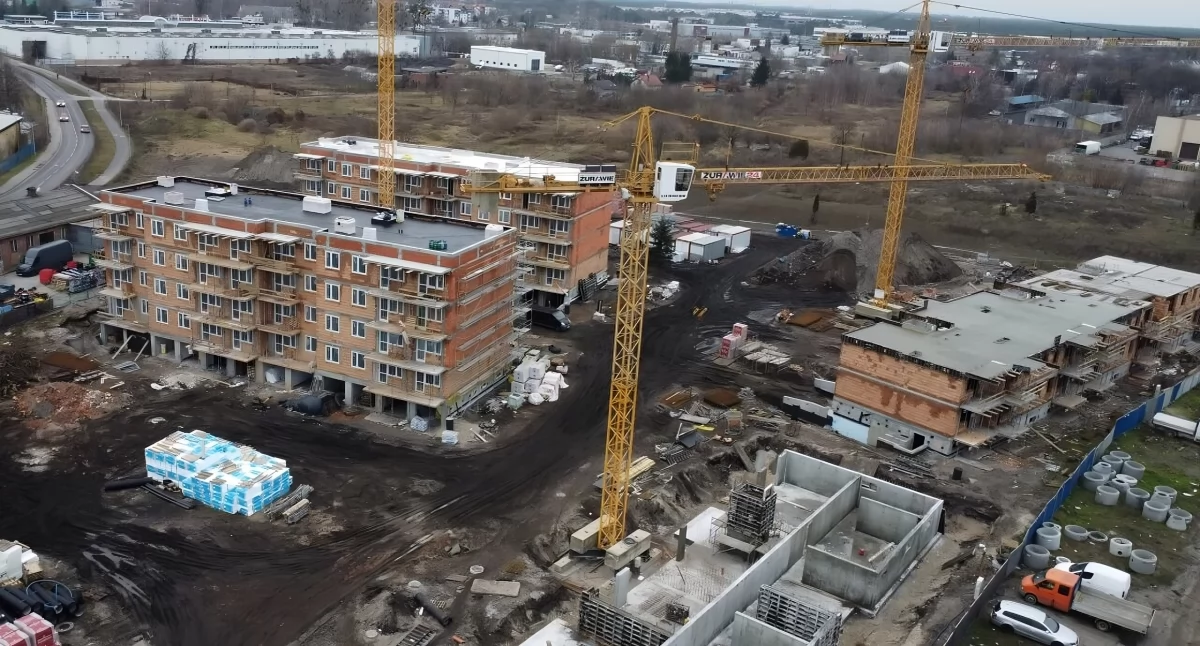 W Toruniu powstaje nowe osiedle mieszkaniowe. Zainteresowanie lokalami jest ogromne
