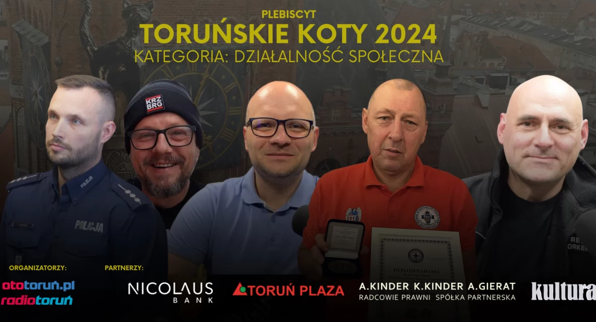 TORUŃSKIE KOTY 2024 - Działalność społeczna
