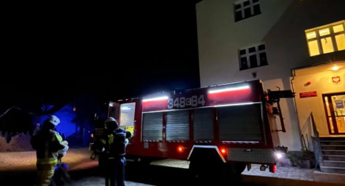 Pożar podstawówki pod Toruniem. Szkoła została zamknięta do końca tygodnia