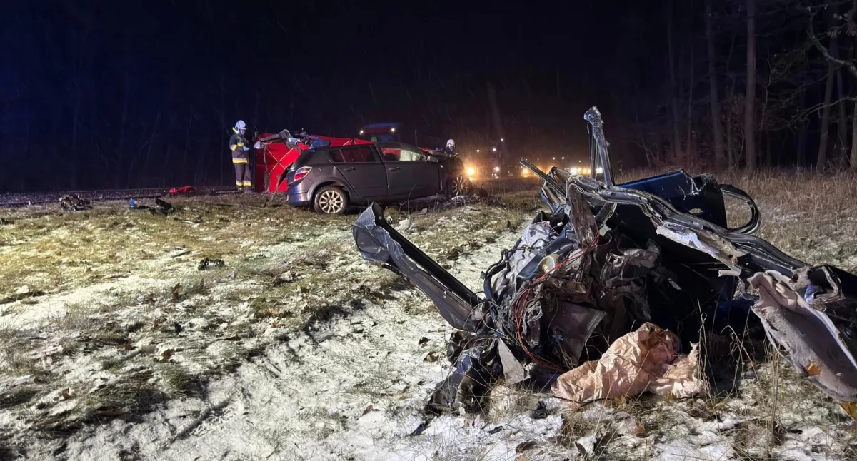 Makabryczny wypadek w pobliżu Torunia. Nie żyje młody żołnierz WOT