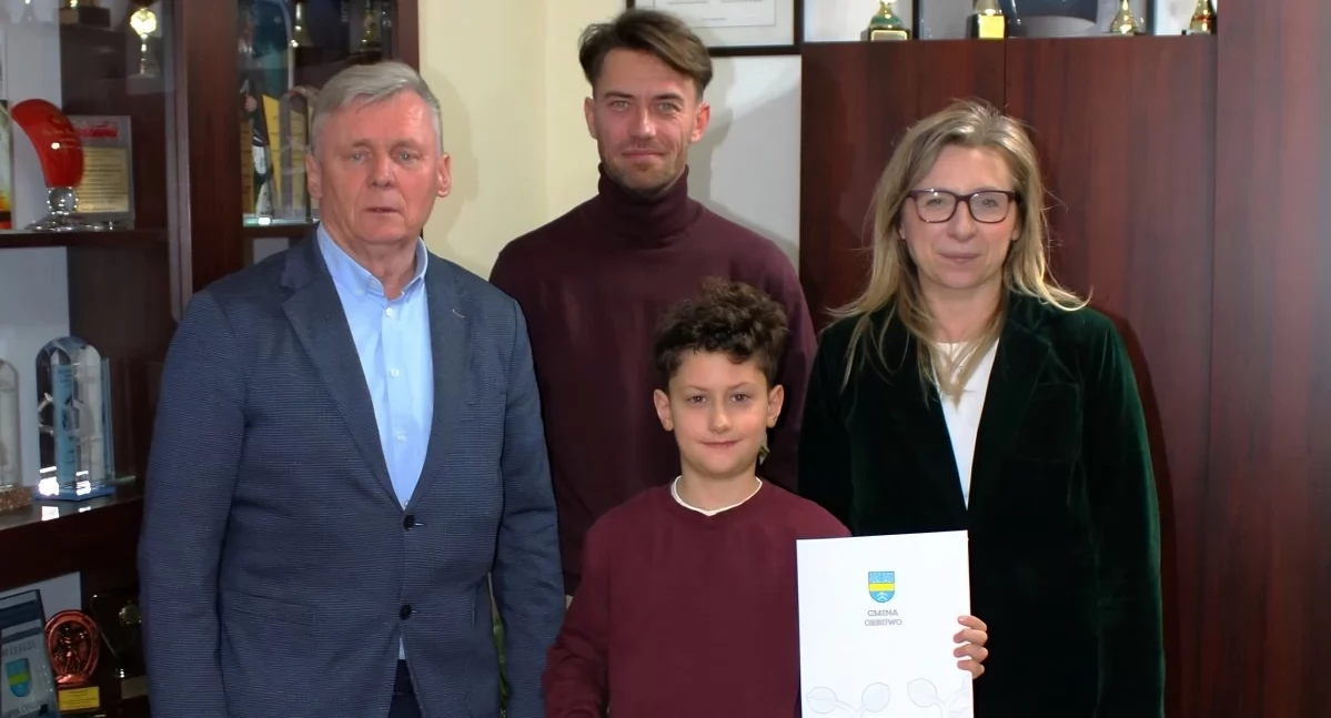 8-latek został najlepszym sportowcem w województwie. Talent mieszka pod Toruniem