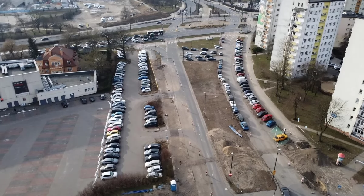 Ruszyła budowa nowej drogi w centrum Torunia. Od jutra kolejne utrudnienia dla kierowców