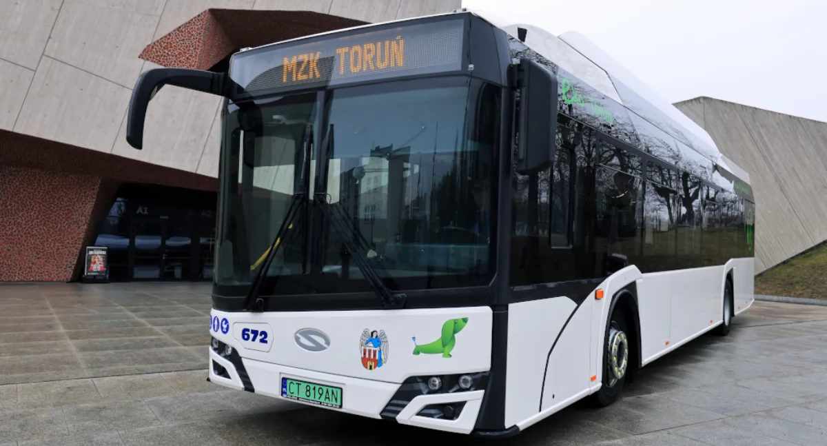 Toruń kupi pięć autobusów elektrycznych. Będą kursować poza granice miasta