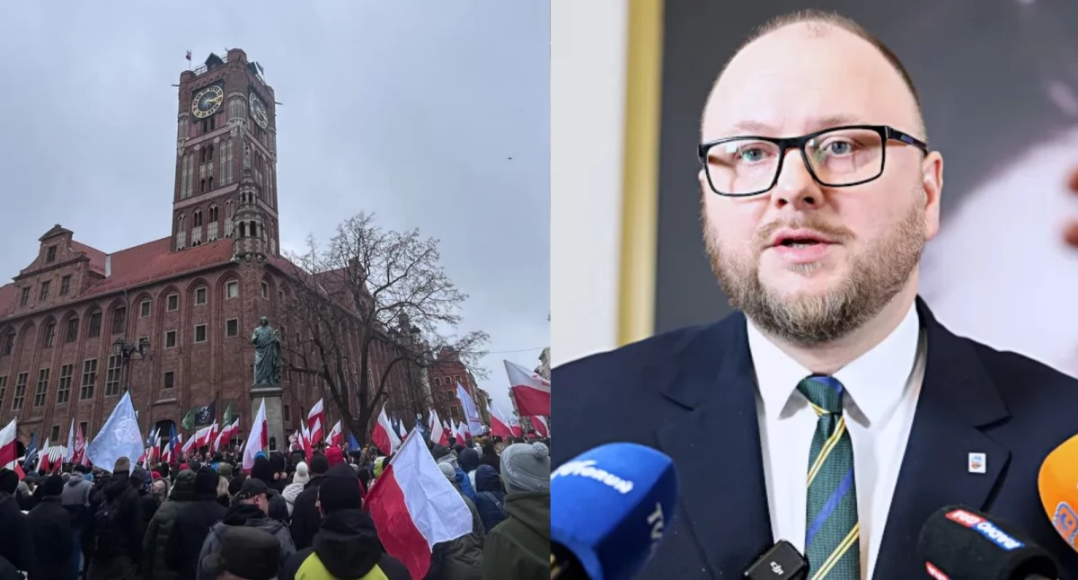 W Toruniu odbył się 90-minutowy spektakl nienawiści i manipulacji. Prezydent reaguje