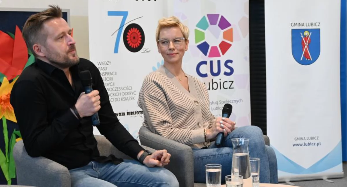 Magazyn Gminy Lubicz. Anita Werner i Michał Kołodziejczyk w szkole pod Toruniem