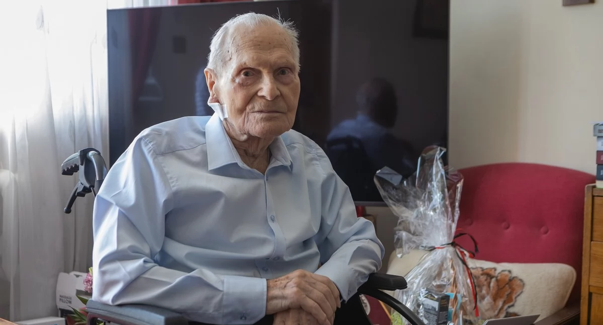 Torunianin Ryszard Kosiński skończył 100 lat. Po wojnie ukrywał się pod zmienionym nazwiskiem
