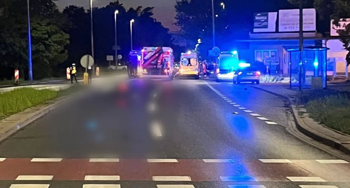 Tragiczny wypadek przy wjeździe do Torunia. Nie żyje 48-letni mężczyzna