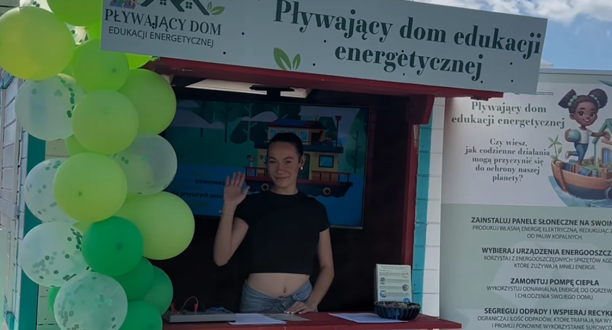 Pływający dom na wodzie w Toruniu. Atrakcja będzie dostępna za darmo