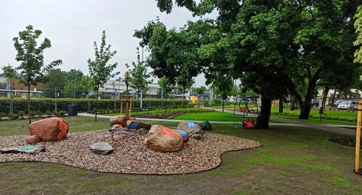 W Toruniu powstał nowy park kieszonkowy - Ukraińskie Ustronie
