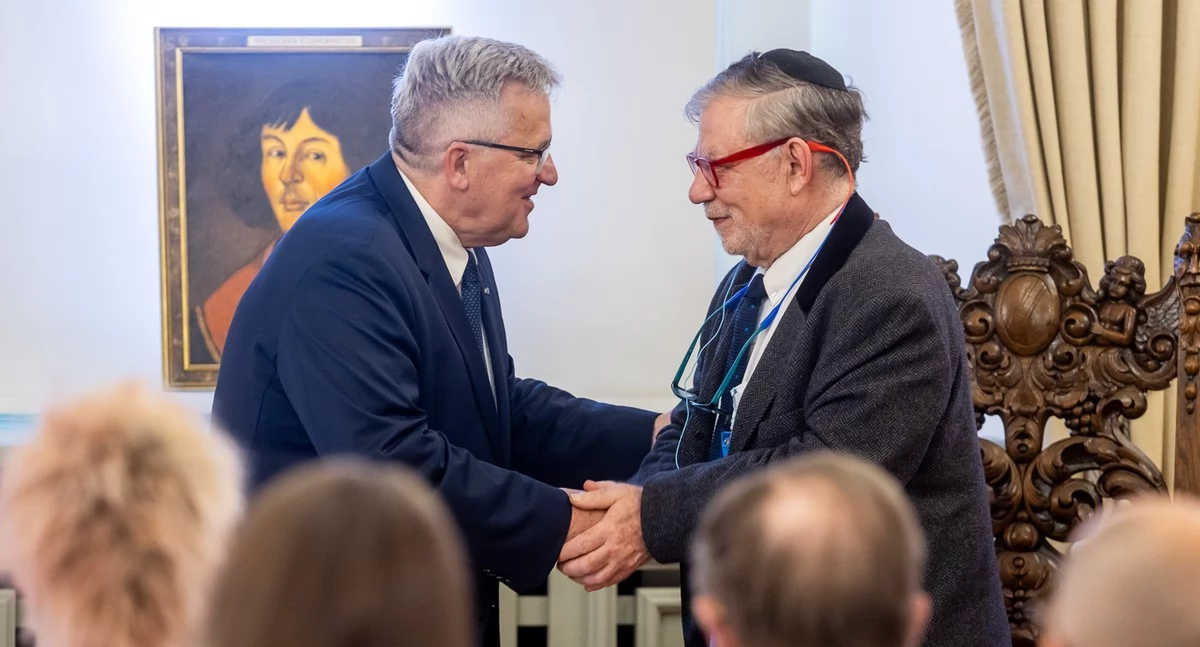 Prof. Joseph Weiler otrzymał nagrodę Fides et Ratio w Toruniu