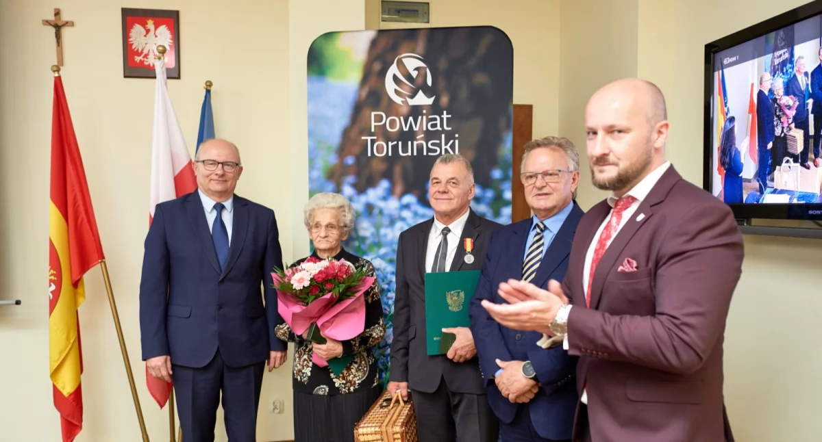 Powiat Toruński nagrodził mieszkańców za szczególne zasługi