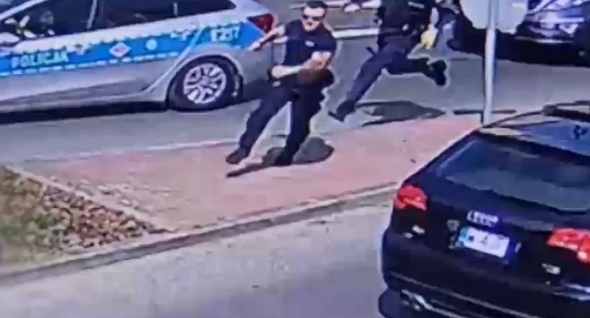 Policyjny pościg na ulicach Torunia. 32-latek porzucił auto i uciekł