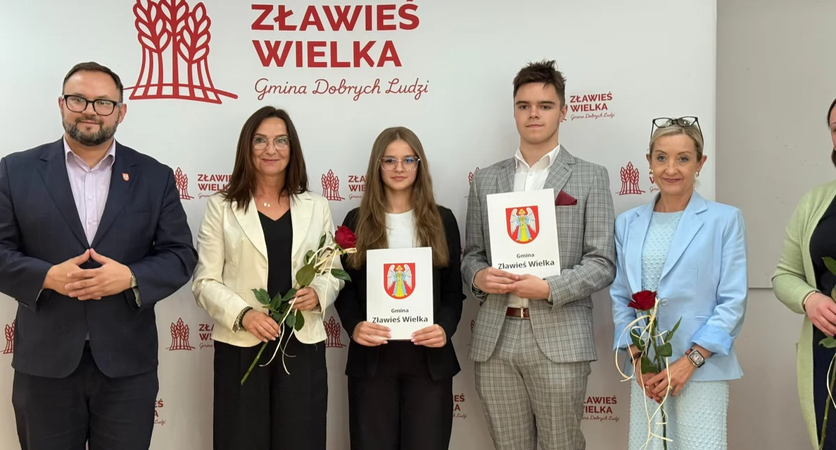 Najzdolniejsi uczniowie z gminy Zławieś Wielka zostali wyróżnieni