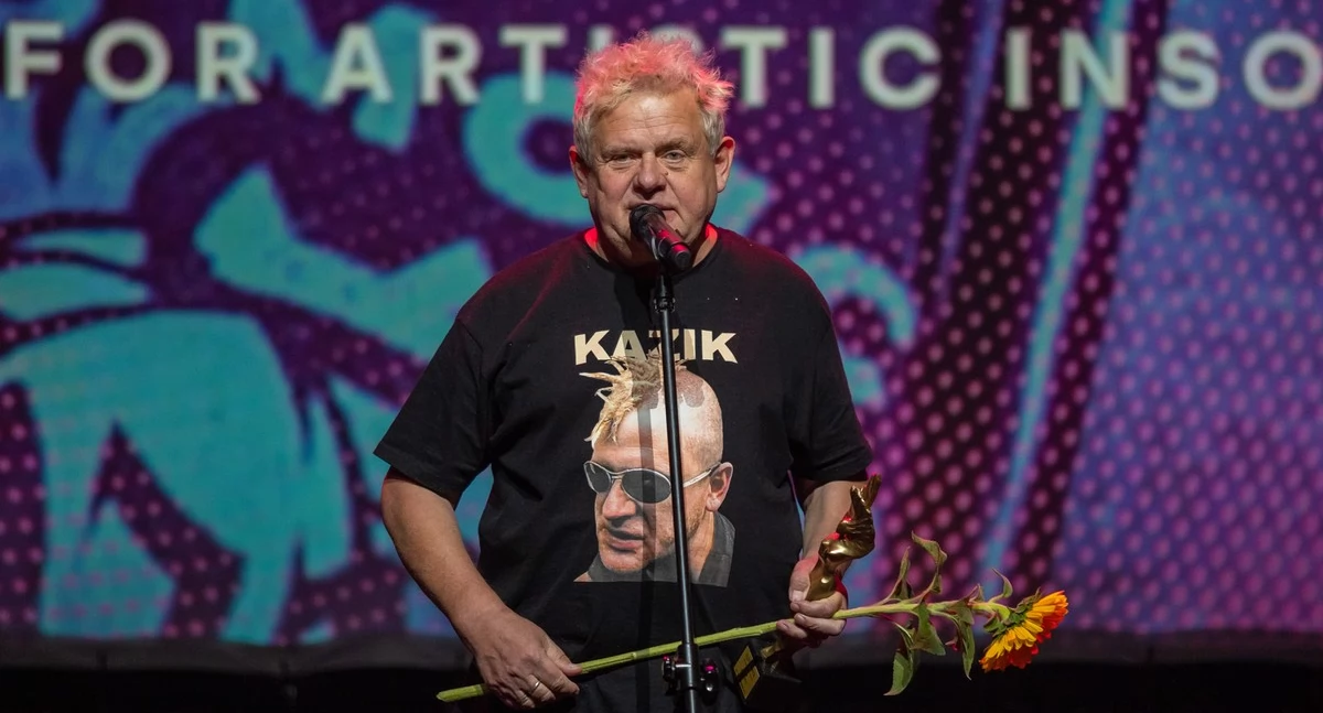 Kazik Staszewski otrzymał Złotego Anioła za niepokorność twórczą na Tofifest