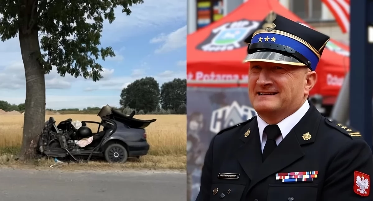 Komendant PSP w Toruniu bohaterem. Uratował życie kobiecie