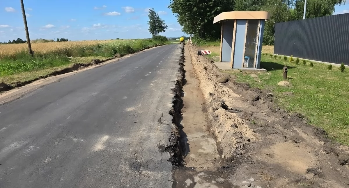 Ruszyła przebudowa drogi pod Toruniem za 4,5 mln zł. Będzie gotowa jeszcze w tym roku