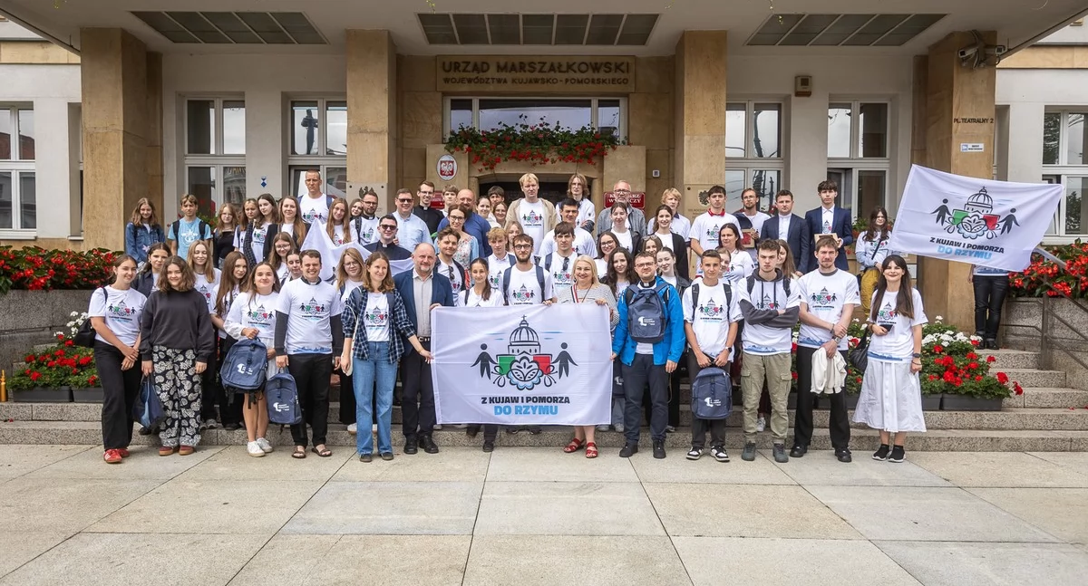 Pielgrzymi z Kujaw i Pomorza jadą na Jubileusz Młodych w Rzymie