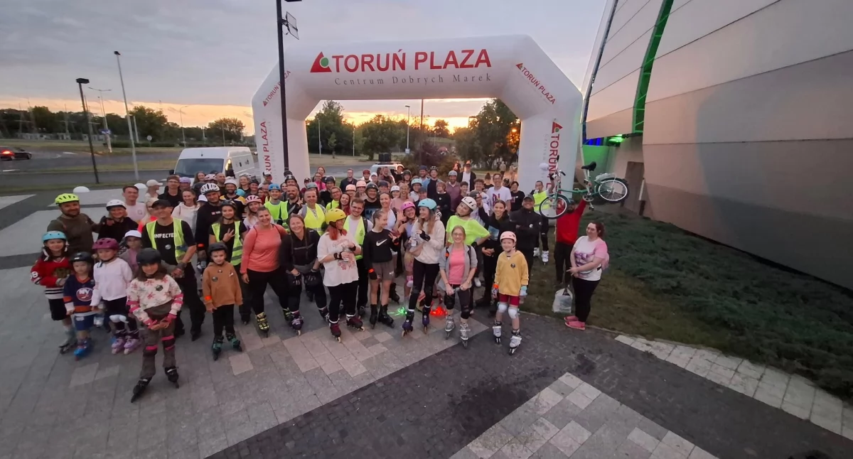 Wielki przejazd ulicami Torunia. Trasa mierzy 10 kilometrów