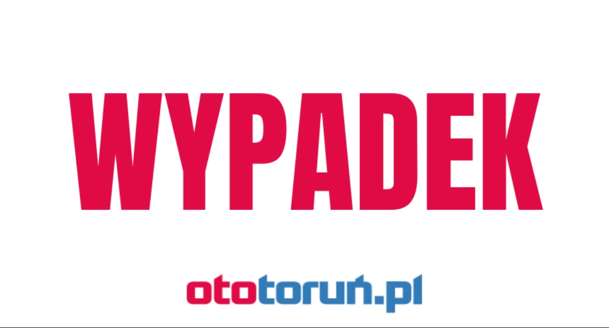Wypadek na drodze pod Toruniem. Uczestniczyło w nim dziewięć osób