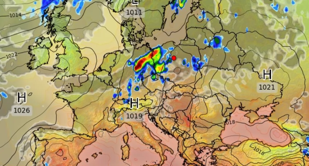 Zmiana pogody w Toruniu. Jeszcze dziś do Torunia dotrze niż Floris