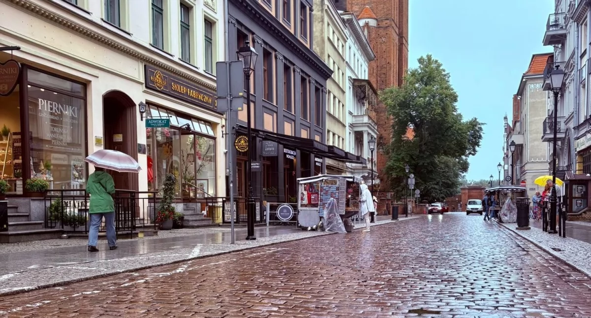Nadchodzi jesienna pogoda. Toruń na progu dużego ochłodzenia